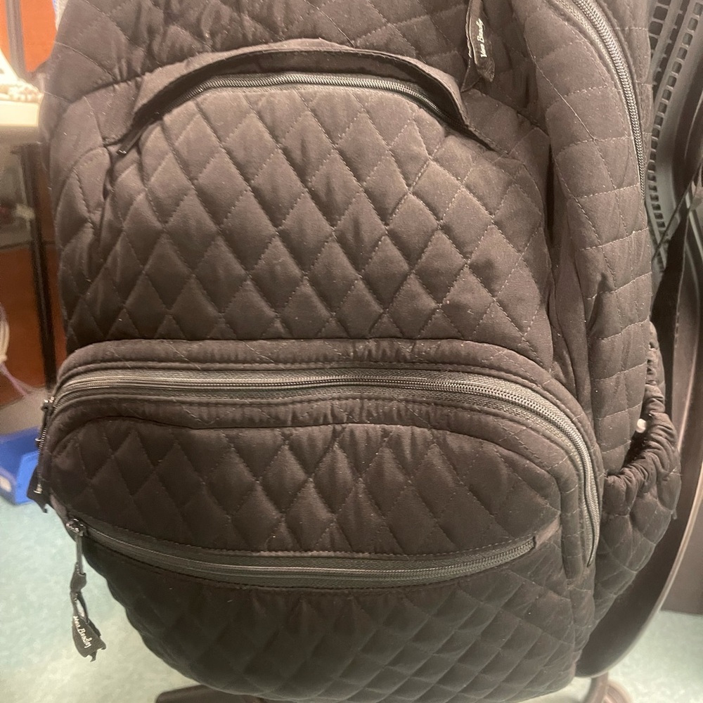 Vera Bradley Black Campus XL backpack